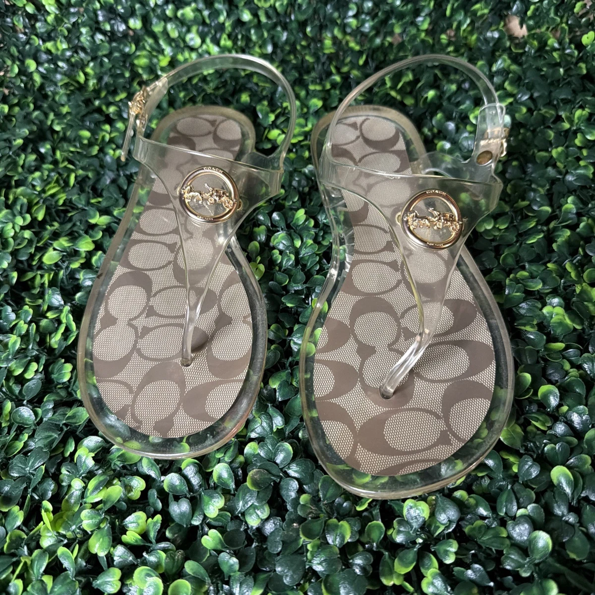 Coach Flip Flop Low (1-1.9 in) Heel Height Sandals for Women for