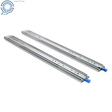 28 Inch Heavy Duty Drawer Slides 500lb Load Capacity Locking Ball Bearing