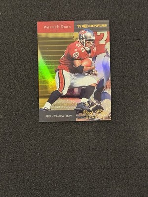 1999 Donruss Stat Line Season #124 Warrick Dunn #/42 Tampa Bay Buccaneers