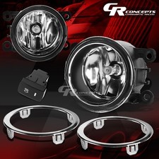 Clear Lens Bumper Fog Lightbezelswitch Lhrh For 2012-2015 Honda Pilot Yf3yf4