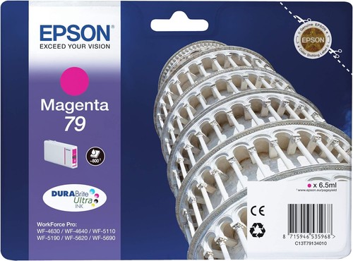 Epson 79 Leaning of Pisa Magenta Genuine, Ink Cartridge DuraBrite Ultra - 第 5/5 張圖片