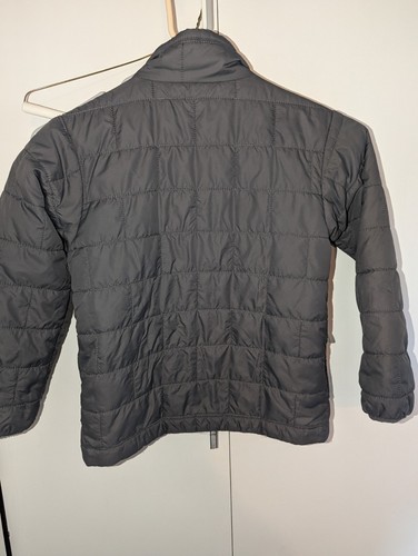 Patagonia Kids Nano Puff Brick Quilt Jacket Size XS 5-6 Gray Full Zip - Picture 18 of 18