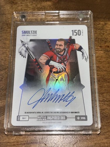 2026 Bo Jackson Battle Arena Griffey Smoltzie Steel John Smoltz Auto JSA-7