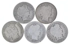Better Lot 5 1902-O 1903-O 1905-O 1910-D 1903-O Barber Dime 0.50 Face *275