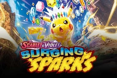 Pokémon Surging Sparks Reverse Holographic, Holo Rare, & EX.  Pick Your Card
