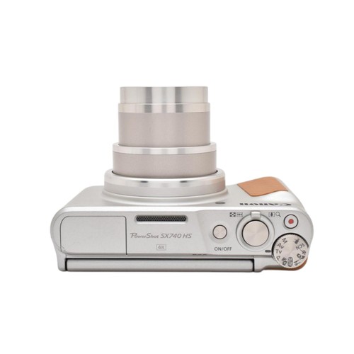Canon PowerShot SX740 HS 20.3MP Compact Digital Camera Silver Used - Picture 5 of 11