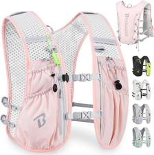 Running Vest Hydration Backpack for Men Women, 5L Lightweight Running Backpack H