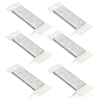 0,35Mm X 300M Basteldraht DüNn, 6 Rollen Draht Zum Basteln BasteldräHte Blumendr