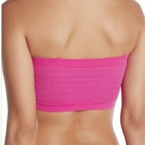 Bralette bandeau sin costuras Free Press para mujer Rebecca rosa mediano $19 - Imagen 2 de 2