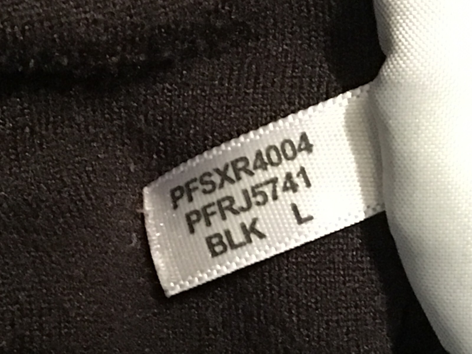 Calvin Klein Performance Solid Black Zip Up Soft … - image 8