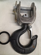 Columbus McKinnon 3"  / 18W Hook & Latch Bottom Block Assembly w/ Hot Stick Ring