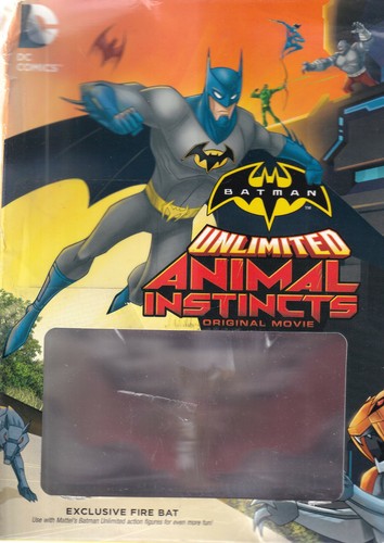 BATMAN UNLIMITED: ANIMAL INSTINCTS PLUS BAT FIGURINE DVD (Q3) - 第 1/2 張圖片