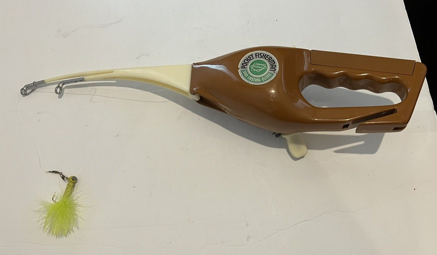 Vintage Popeil's Pocket Fisherman spin casting outfit 1972 eBay
