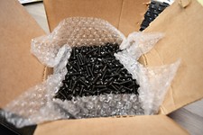 3lbs of Rack Screws; Black Anodized; Bulk Package  1 of 3 