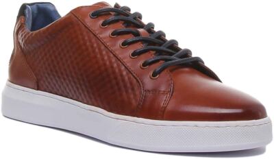 Justin Reece England Prince Side Panel Textured Casual In Brown Size US ...