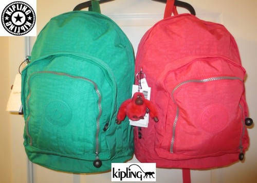 Kipling Mochila Bolso Libros Trent excursionista Expandible, Cactus Verde o  Jazzy Rosa Nuevo con etiquetas | eBay