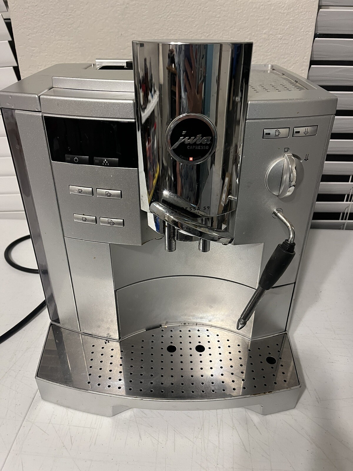 Jura IMPRESSA S9 Espresso Machine ERROR 8 FOR PARTS OR REPAIR eBay
