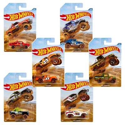 Hot Wheels Off-Road Trucks Serie Maßstab 1:64 Die-Cast Auto (wählen Sie aus 6 Styles)