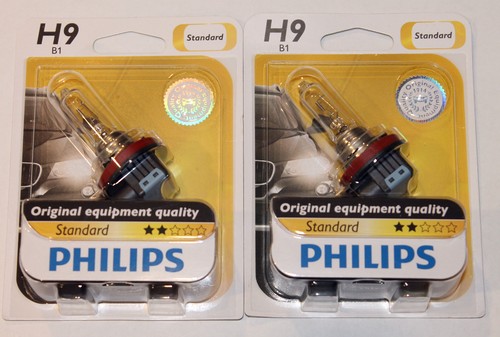 Nuevo Philips H9 B1 X Par Bombilla 65W OEM Faro Luz Haz Halógeno Lámpara | eBay