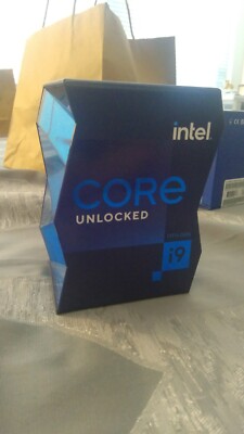 Genuine Intel 11Gen i9 Collection Box +  Logo Sticker & manual（CPU Not Included）