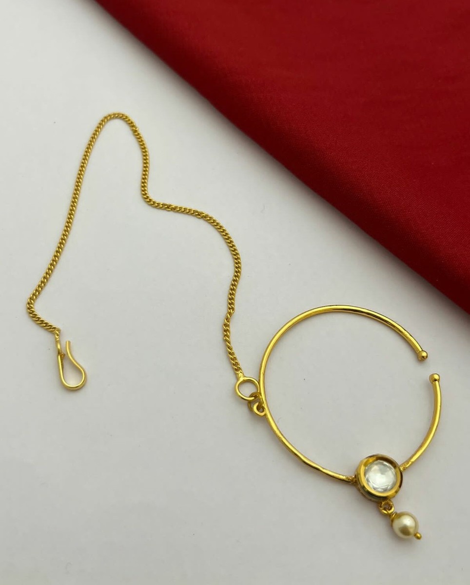 Bridal Nath Indian Nose Rings Wholesale Bollywood Indian Bridal