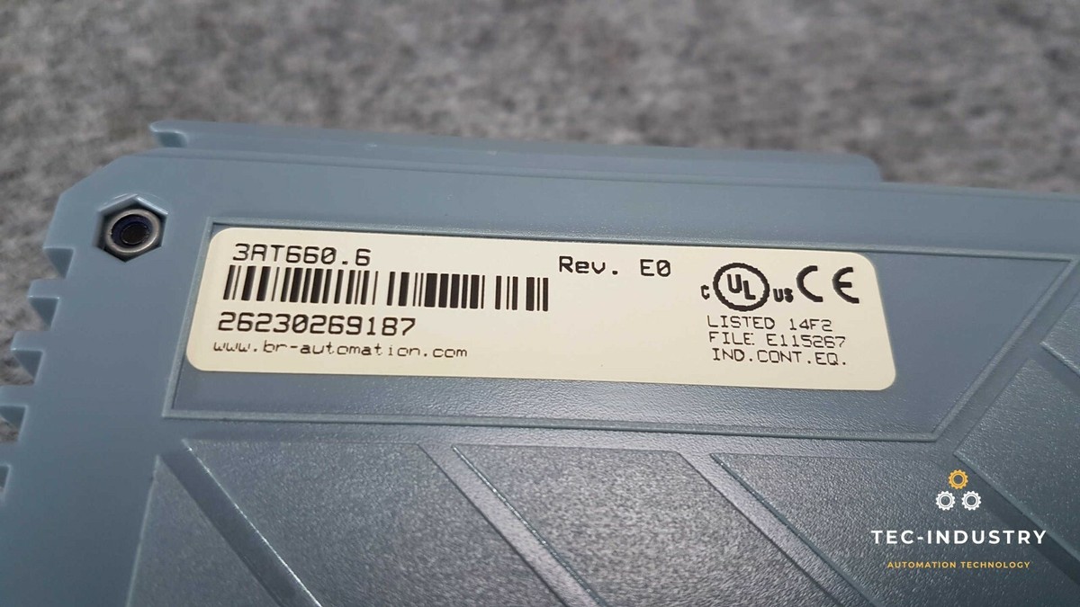 B&R Automation 7AT664.7 AT664 Rev. 11.21 Analoges Eingangsmodul -used
