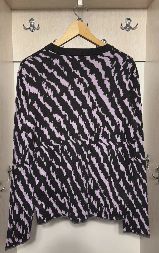 Suéter Jersey Lanvin Negro Claro Mezcla Lana/Seda Unisex EU48 (M) Tejido Foto 2 de 4