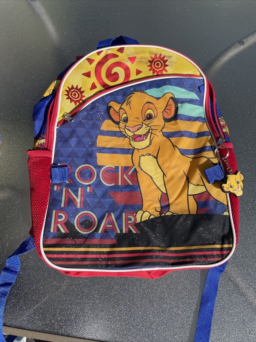 Vintage Lion King Backpack Rock n Roar Simba Disney 1994 2  display picture 3