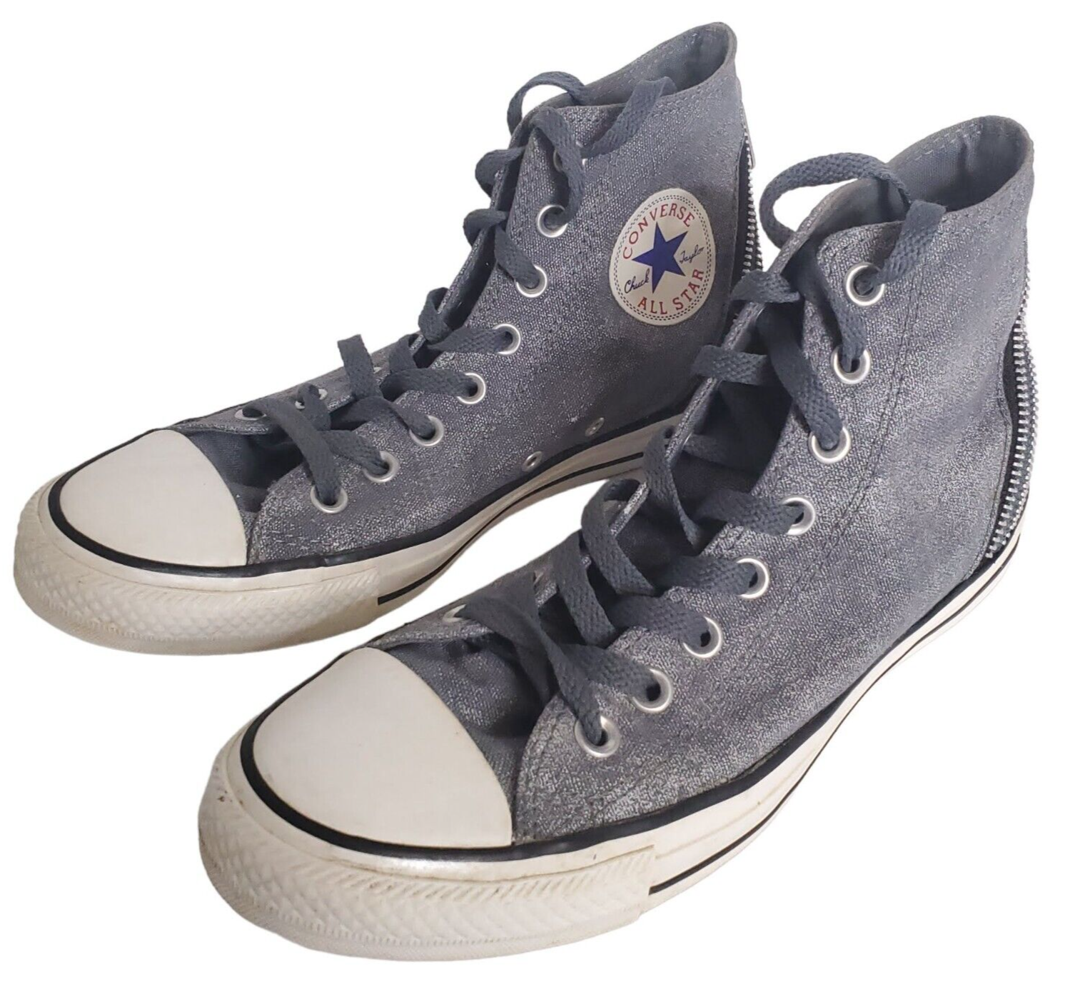 Converse Chuck Taylor All Star Tri-Zip High Top Sneakers Women’s Size 9 545018C-image