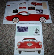 1954 Kaiser Darrin 161 Info Spec Feature Print Photo Article 54 Willys