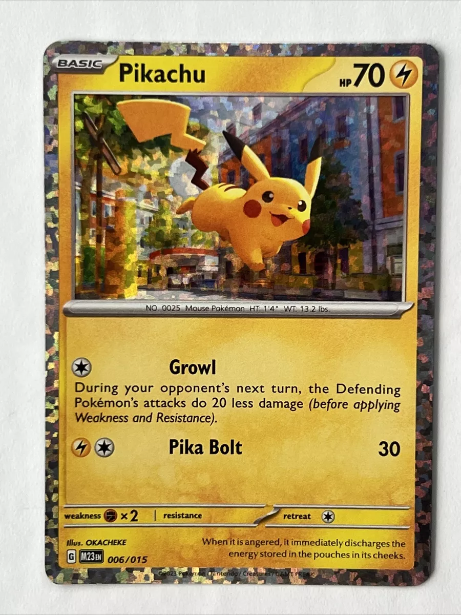 CARTAS POKEMON DO MCDONALDS 2023! PIKACHU holográfico 