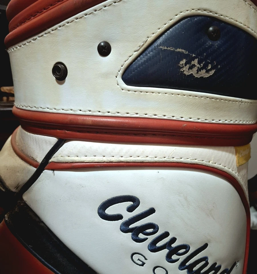 Cleveland Golf GC Staff Tour Bag 4 Pockets 6-Way Club Divided & Rain Cover - Image 4 of 4