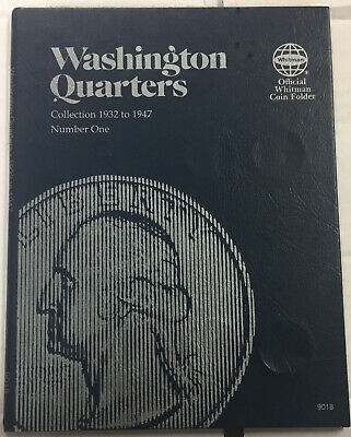 Washington Quarters #9018-1932 to 1947 #1* Whitman Coin Folder