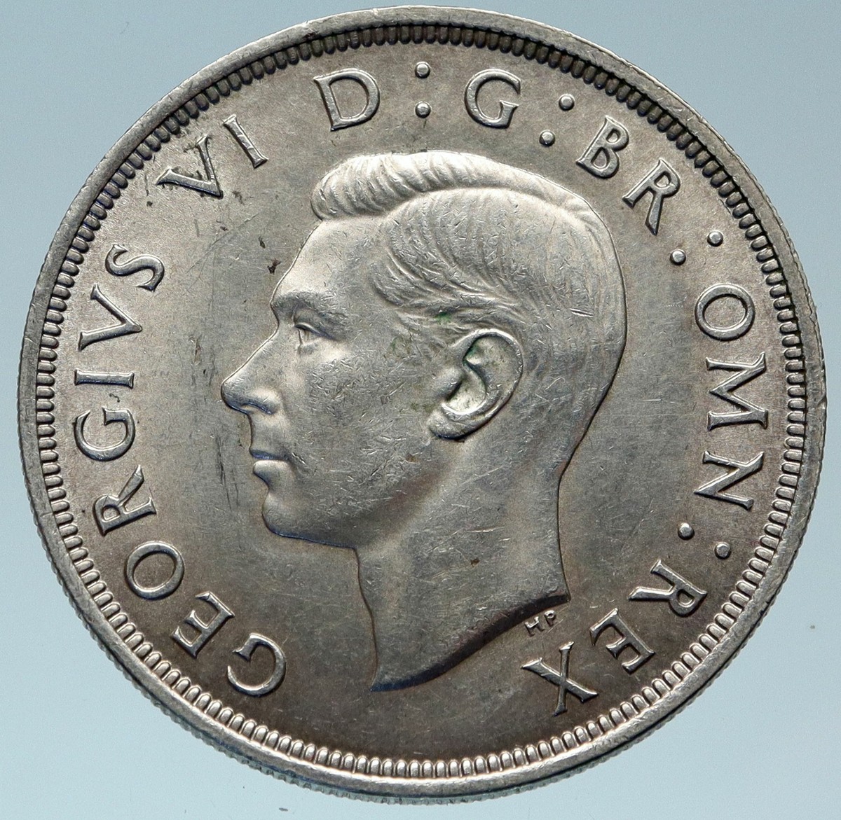1937 Great Britain United Kingdom w UK GEORGE VI Large Silver