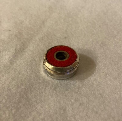 King Trumpet 600 (601, 602) Silver Top Valve Cap Part