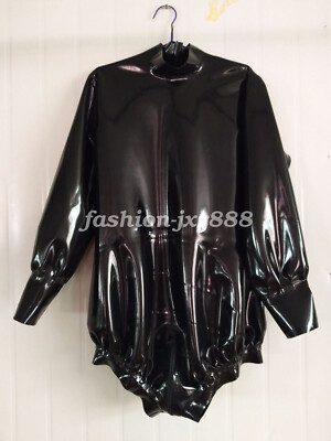 Latex 100% Rubber Swimwear Gummi Kostüm Full Style Racing Ganzanzug S-XXL 0.4mm