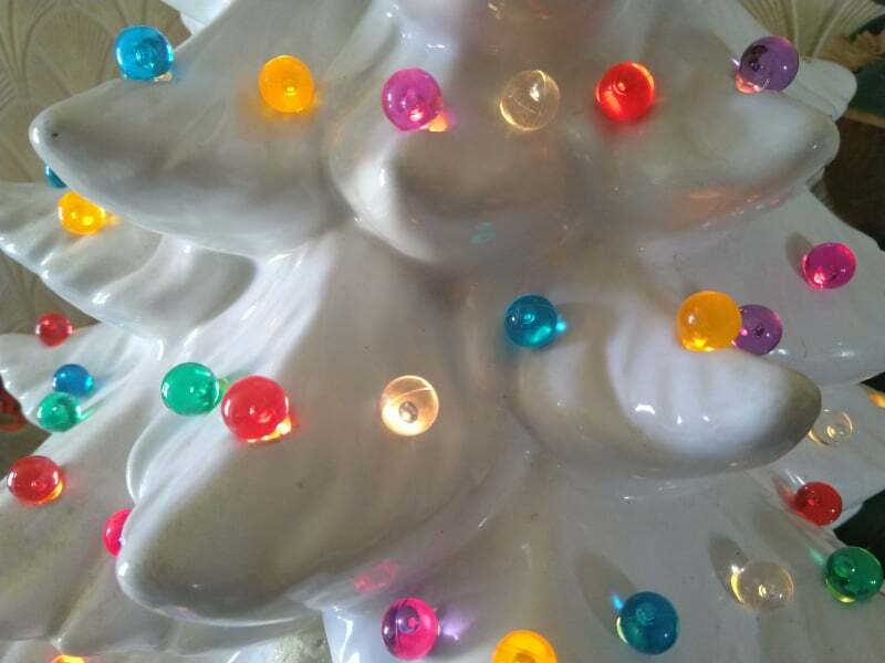 *NEW* 25 Smooth Globe Lights for Ceramic Christmas Tree Lights, Bulbs eBay