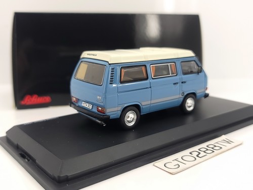 Schuco 1:43 scale Volkswagen VW T3 / T3a Westfalia Joker(Blue) L.E.1000pcs - Picture 3 of 7