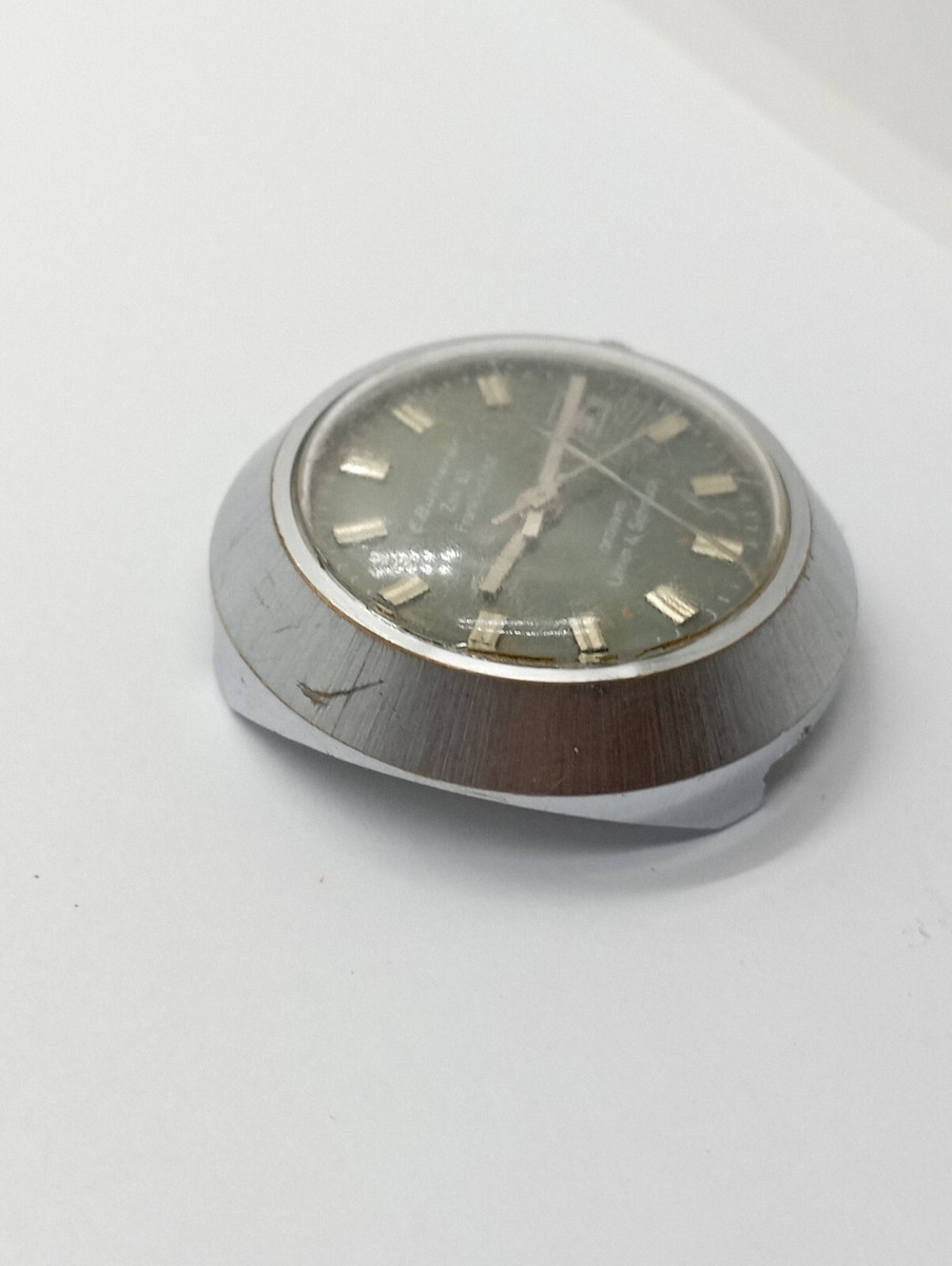VINTAGE UFO E.BUCHERER Zeil 83 Frankfurt/M Ordiam Uhren