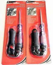 2 ATE PRO HEAVY DUTY PROFESSIONAL 6-12 VOLT CIRCUIT TESTERS PROBE TEST LIGHT