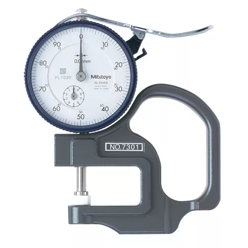 [New] Mitutoyo / 7301A / Dial Thickness Gauge, old.7301, 10*0.01*30L