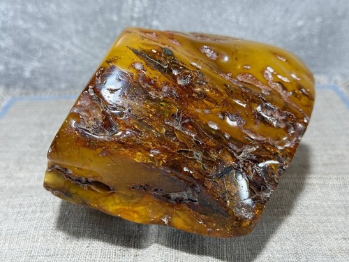 Natural amber, unprocessed, Baltic amber, large piece 895 grams. - Picture 24 of 24