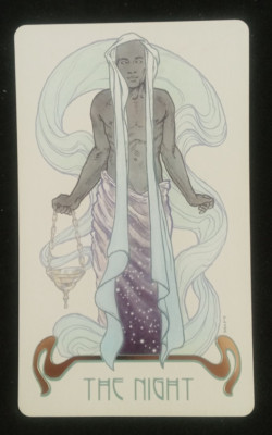 Dreamscape Oracle by Matt Hughes Single Card The Night 5'' X 3''