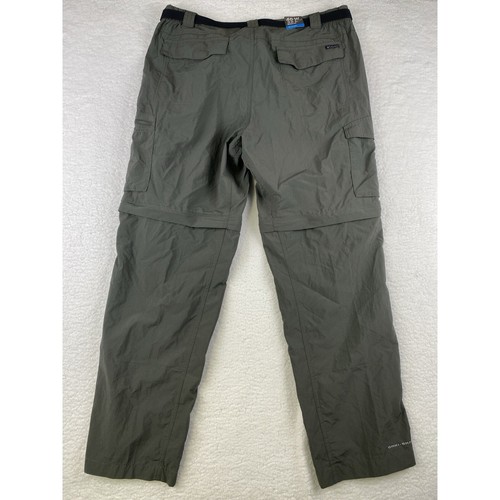 COLUMBIA Convertible Omni-Shade Cargo Pants Mens 40x32 Silver Ridge Outdoor NWT - Picture 9 of 9