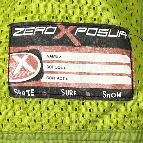 ZeroXposur Lightweight Windbreaker Jacket Full Zip Green Boy’s Medium 10/12 - Picture 7 of 8