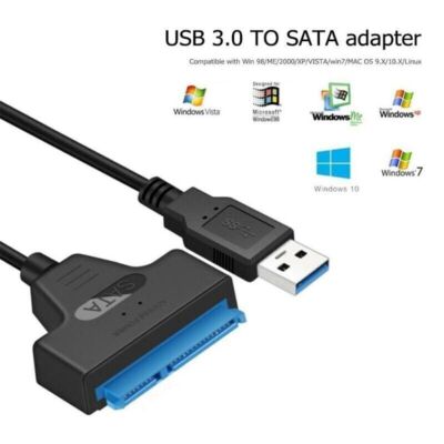 USB 3.0 to 2.5'' SATA III Hard Drive Adapter Cable/UASP -SATA to USB3.0 Converter