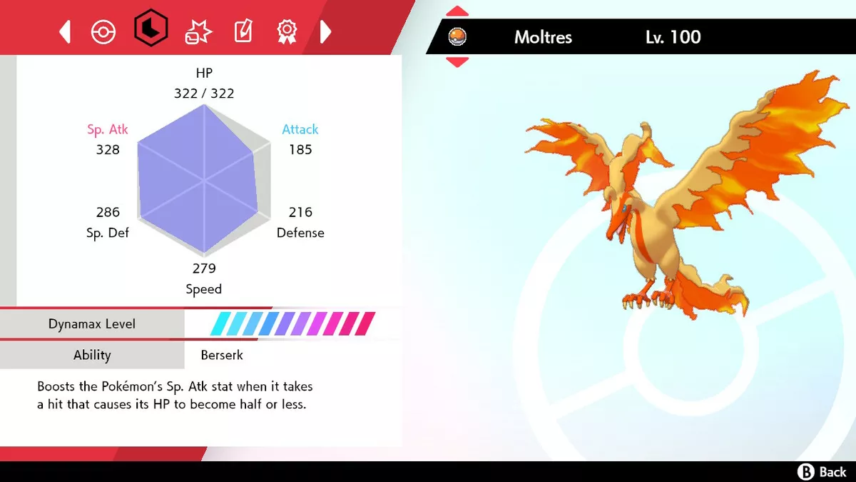 Pokémon Sword And Shield 6IV/100 Shiny Galar Moltres,Galar  zapados,GalarArticuno