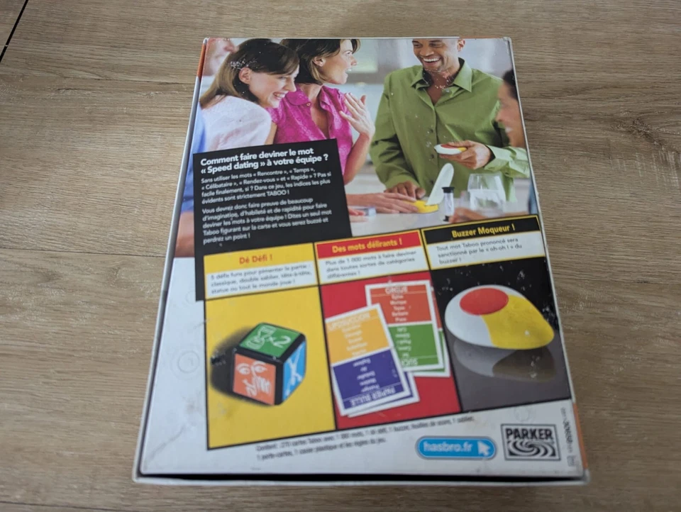 TABOO de 4 joueurs et + - Hasbro 2011 - Occasion BE - Photo 4/4