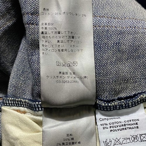 NUEVO CON ETIQUETAS DIOR HOMME 17,5 cm INK ME JEANS Talla 34 - Imagen 6 de 6