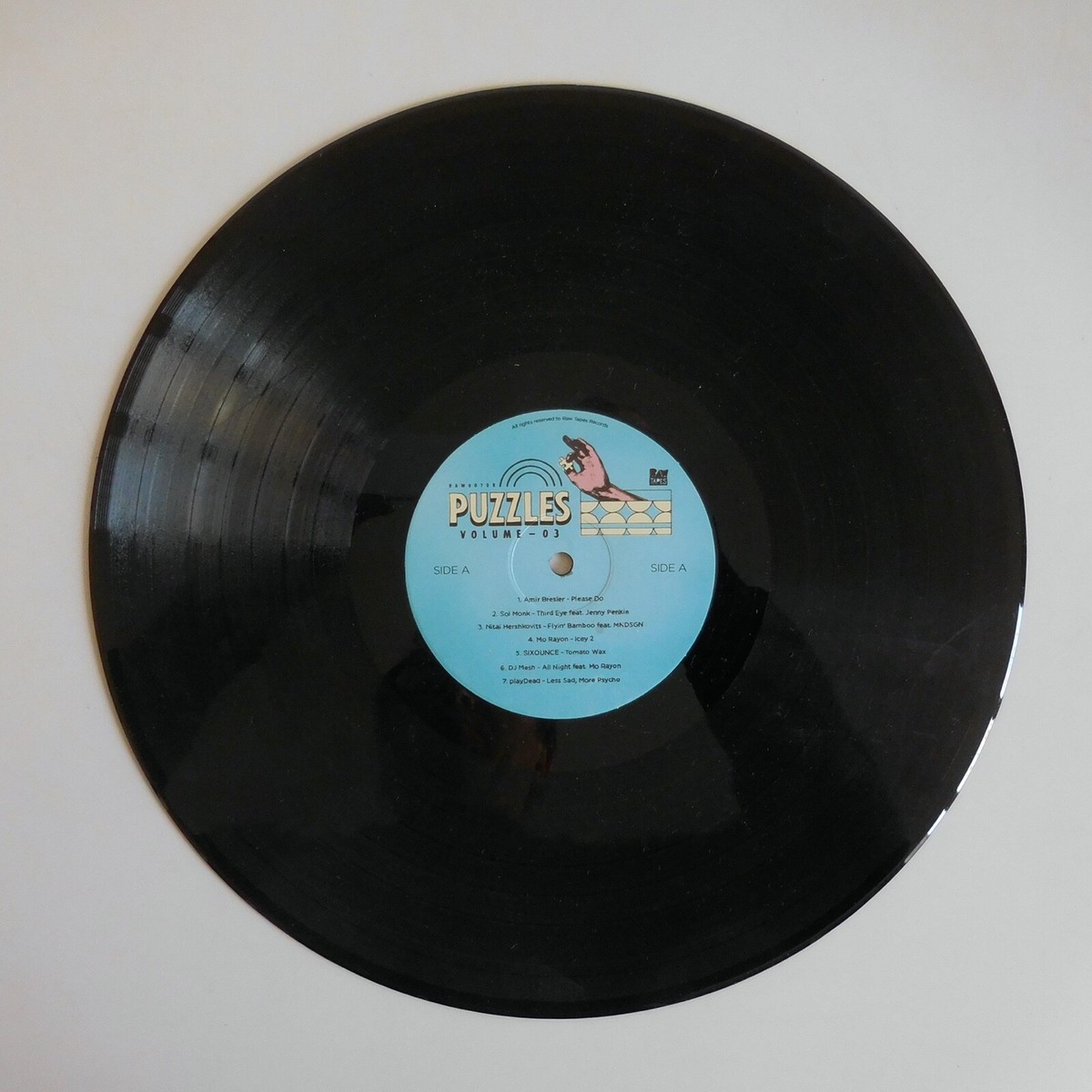 Vintage Art Deco Vinyl Record 33 RPM RAW00702 Puzzles Volume